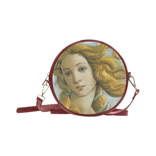 Botticelli Birth of Venus Fine Art Round Sling Bag (Model 1647)