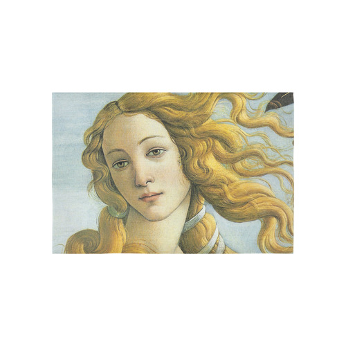 Botticelli Birth of Venus Fine Art Cotton Linen Wall Tapestry 60"x 40"