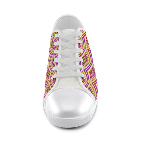 sweet pattern 19F Canvas Shoes for Women/Large Size (Model 016)