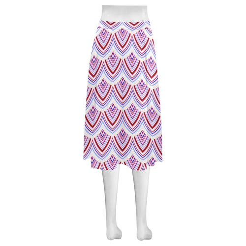 sweet pattern 19C Mnemosyne Women's Crepe Skirt (Model D16)