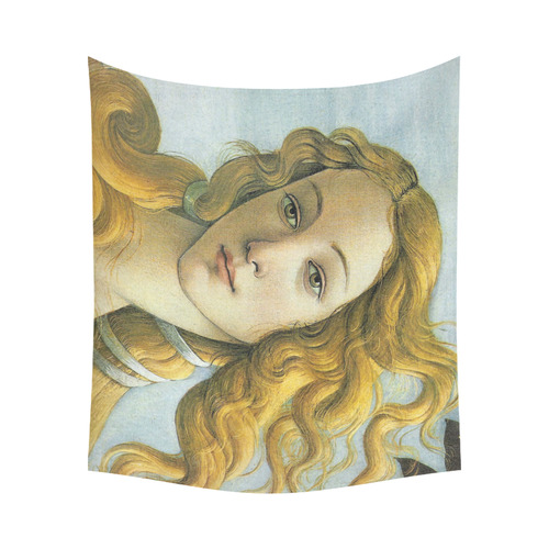 Botticelli Birth of Venus Fine Art Cotton Linen Wall Tapestry 60"x 51"