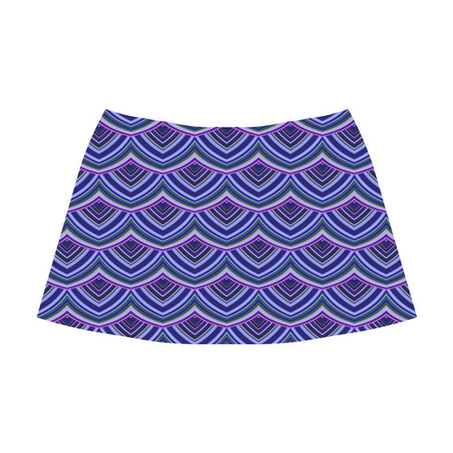 sweet pattern 19B Mnemosyne Women's Crepe Skirt (Model D16)