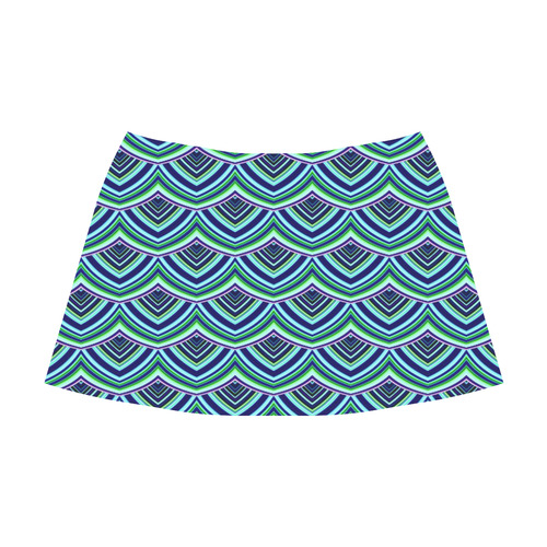 sweet pattern 19A Mnemosyne Women's Crepe Skirt (Model D16)