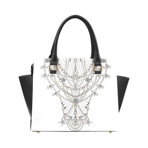 jewels Rivet Shoulder Handbag (Model 1645)