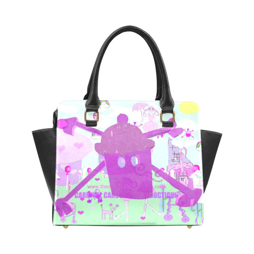 lollidollypoprainbowland*bag Rivet Shoulder Handbag (Model 1645)