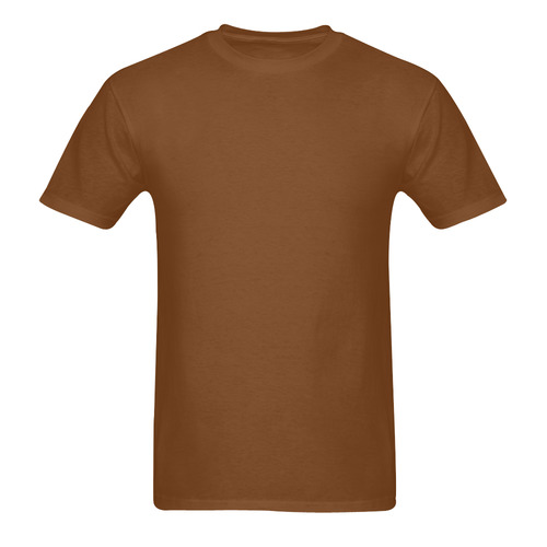 Cute brown! New designers T-Shirt collection for Mans inspired with brown color. Collection 2016. De Men's T-Shirt in USA Size (Two Sides Printing)