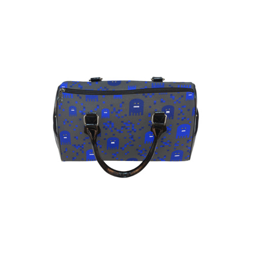 Blue Video Game Boston Handbag (Model 1621)