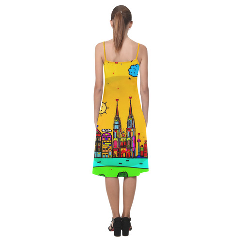 Cologne / Köln Popart by Nico Bielow Alcestis Slip Dress (Model D05)