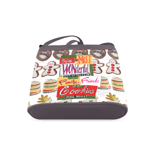 cookies are near overall pattern Crossbody Bags (Model 1613)