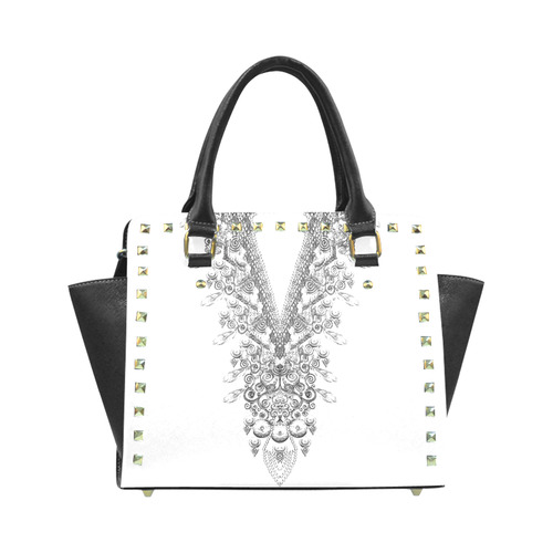 jewels Rivet Shoulder Handbag (Model 1645)