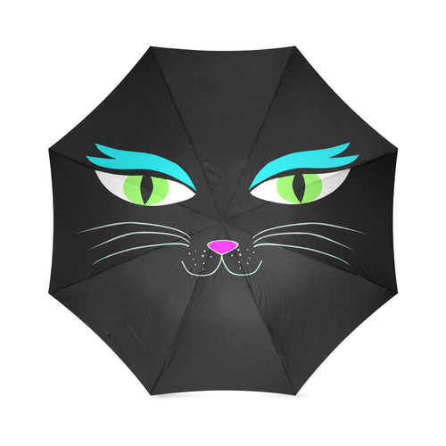 Cat's_Eyes_umbrella Foldable Umbrella (Model U01)