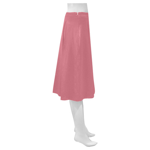 Desert Rose Mnemosyne Women's Crepe Skirt (Model D16)