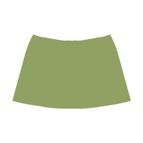 Peridot Mnemosyne Women's Crepe Skirt (Model D16)