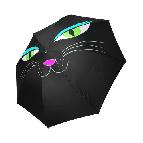 Cat's_Eyes_umbrella Foldable Umbrella (Model U01)