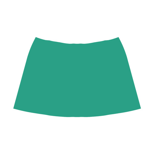 Emerald Mnemosyne Women's Crepe Skirt (Model D16)