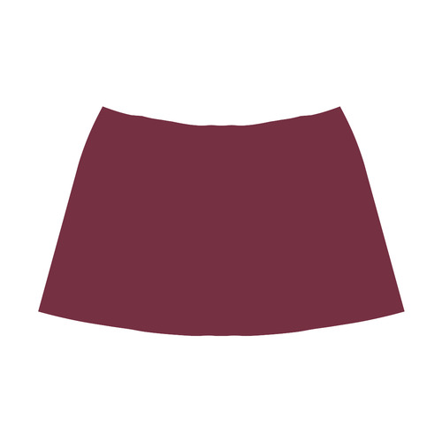 Garnet Mnemosyne Women's Crepe Skirt (Model D16)