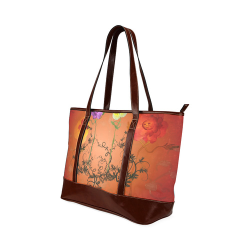 Fantasy flowers Tote Handbag (Model 1642)