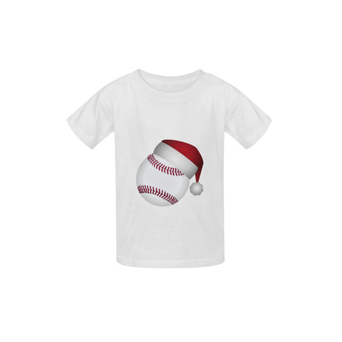Santa Hat Baseball Christmas Kid's  Classic T-shirt (Model T22)