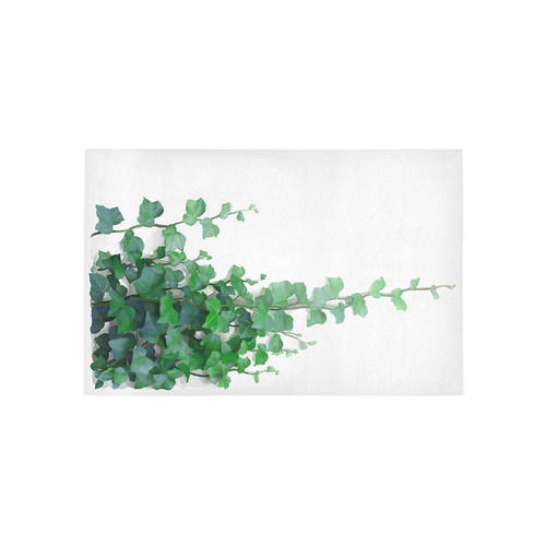 Watercolor Ivy - Vines Area Rug 5'x3'3''