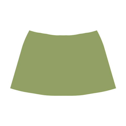 Peridot Mnemosyne Women's Crepe Skirt (Model D16)