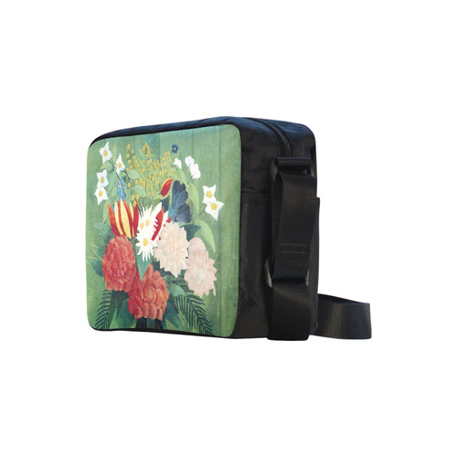 Rousseau Bouquet of Flowers Floral Still Life Classic Cross-body Nylon Bags (Model 1632)