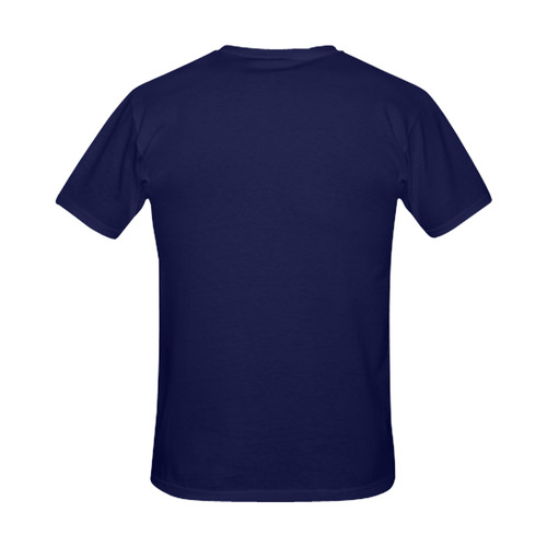 New! Designers t-shirt in dark blue for Man. Designers quality. New arrival for 2016. Men's Slim Fit T-shirt (Model T13)