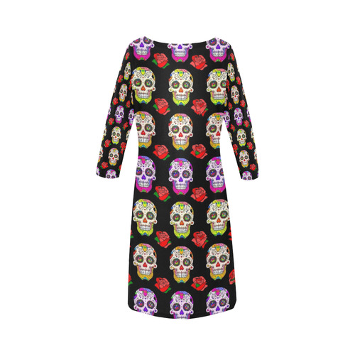 Muertos by Popart Lover Round Collar Dress (D22)