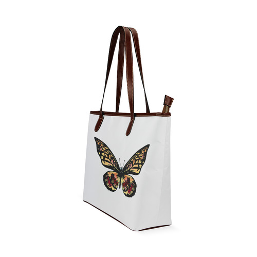 New! Designers bag with butterfly. New edition for Summer 2016 in vintage tones. Shoulder Tote Bag (Model 1646)
