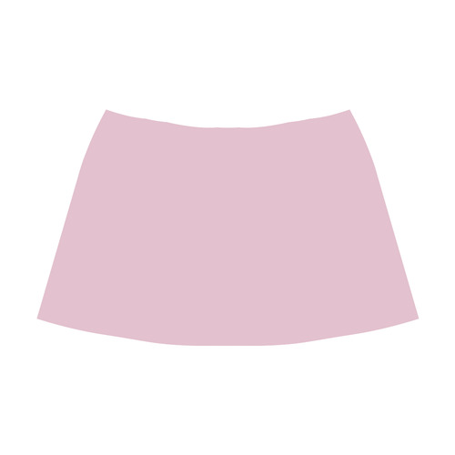 Pink Mist Mnemosyne Women's Crepe Skirt (Model D16)