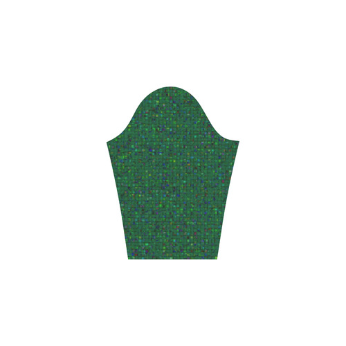 Antique Texture Green and Lush Meadow 3/4 Sleeve Sundress (D23)