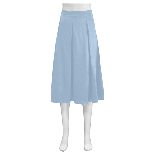 Cerulean Mnemosyne Women's Crepe Skirt (Model D16)