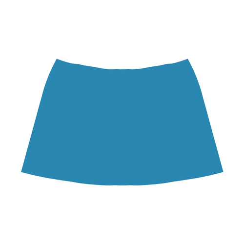Methyl Blue Mnemosyne Women's Crepe Skirt (Model D16)