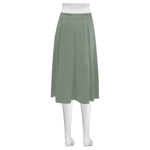 Sea Spray Mnemosyne Women's Crepe Skirt (Model D16)