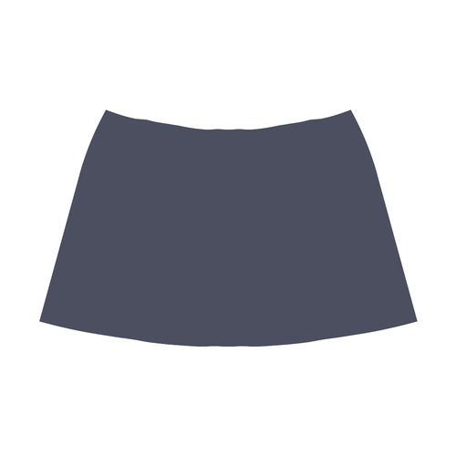Peacoat Mnemosyne Women's Crepe Skirt (Model D16)