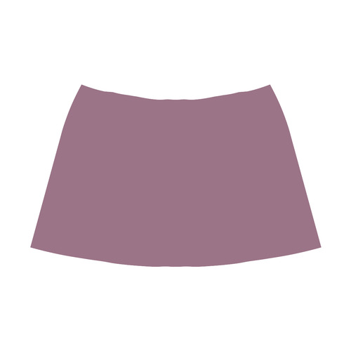 Grape Nectar Mnemosyne Women's Crepe Skirt (Model D16)