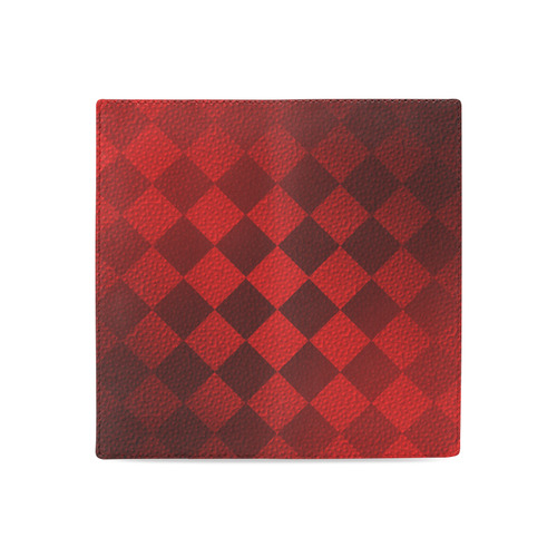 Christmas Red Square Women's Leather Wallet (Model 1611)