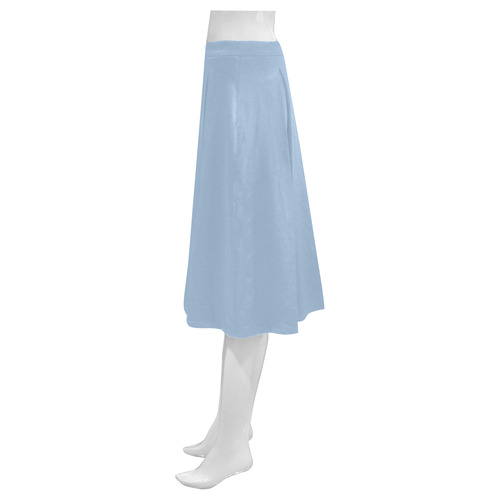 Cerulean Mnemosyne Women's Crepe Skirt (Model D16)