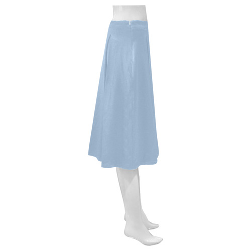 Cerulean Mnemosyne Women's Crepe Skirt (Model D16)