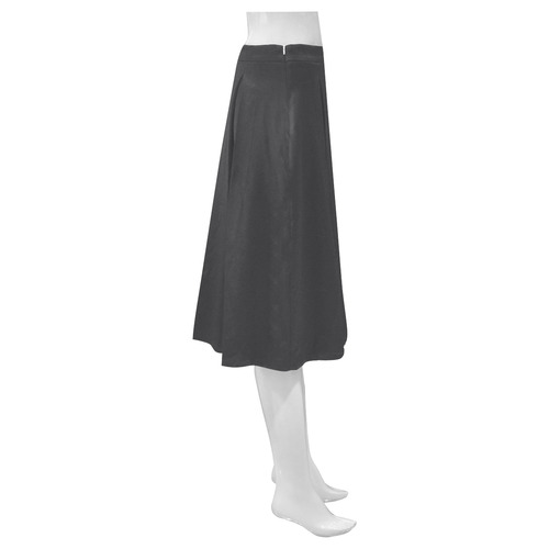 Moonless Night Mnemosyne Women's Crepe Skirt (Model D16)