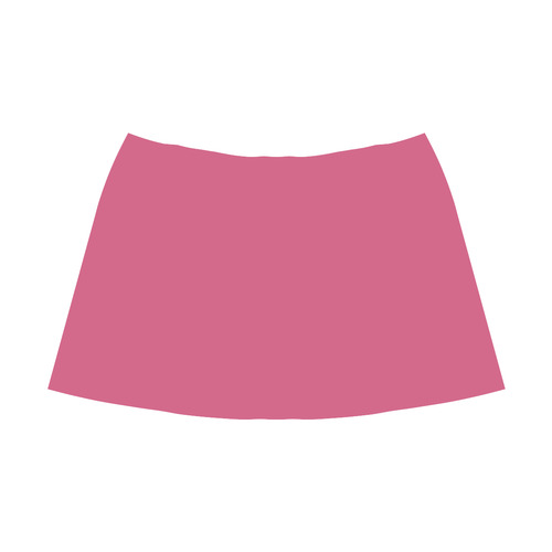 Pink Flambé Mnemosyne Women's Crepe Skirt (Model D16)