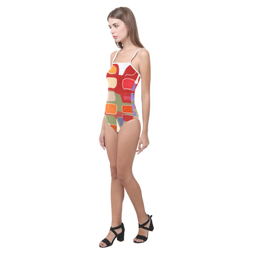 fulcolor Strap Swimsuit ( Model S05)