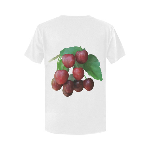 Sour Cherry Women's T-Shirt in USA Size (Two Sides Printing)