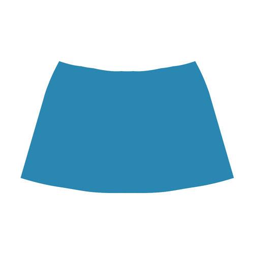 Methyl Blue Mnemosyne Women's Crepe Skirt (Model D16)