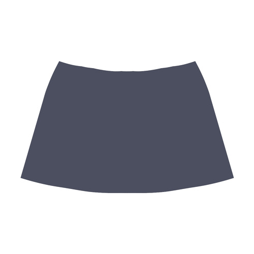 Peacoat Mnemosyne Women's Crepe Skirt (Model D16)