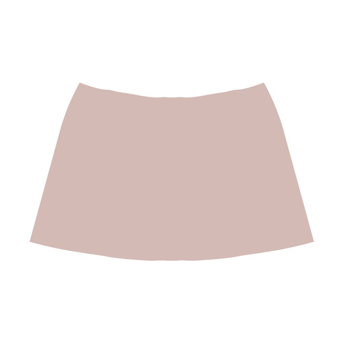 Rose Smoke Mnemosyne Women's Crepe Skirt (Model D16)