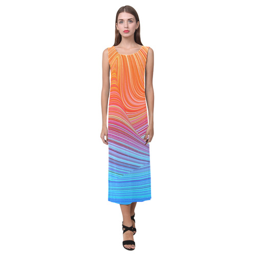 solaris Phaedra Sleeveless Open Fork Long Dress (Model D08)