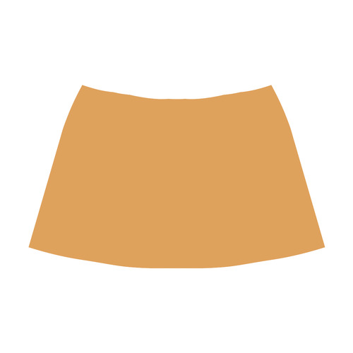 Butterscotch Mnemosyne Women's Crepe Skirt (Model D16)