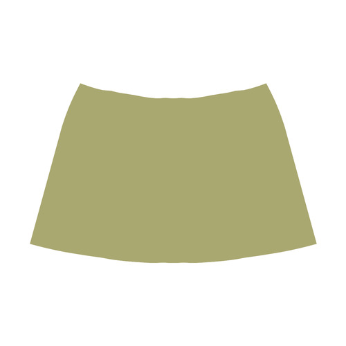 Moss Mnemosyne Women's Crepe Skirt (Model D16)
