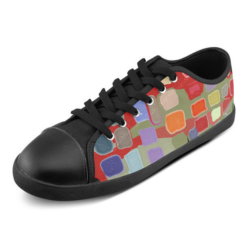 fulcolor Canvas Shoes for Women/Large Size (Model 016)