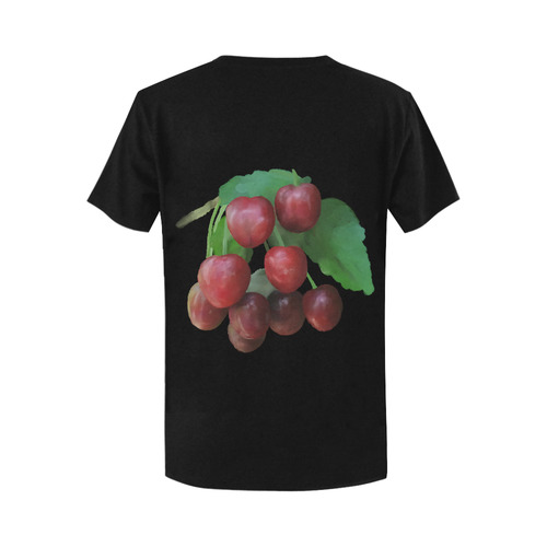 Sour Cherry Women's T-Shirt in USA Size (Two Sides Printing)